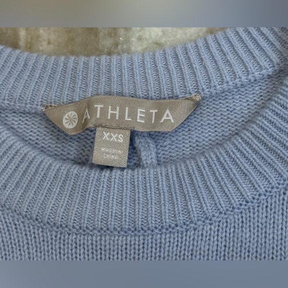 NWT Women’s ATHLETA Perspective Wool Cashmere Pullover Sweater- Size XXS - Picture 9 of 11